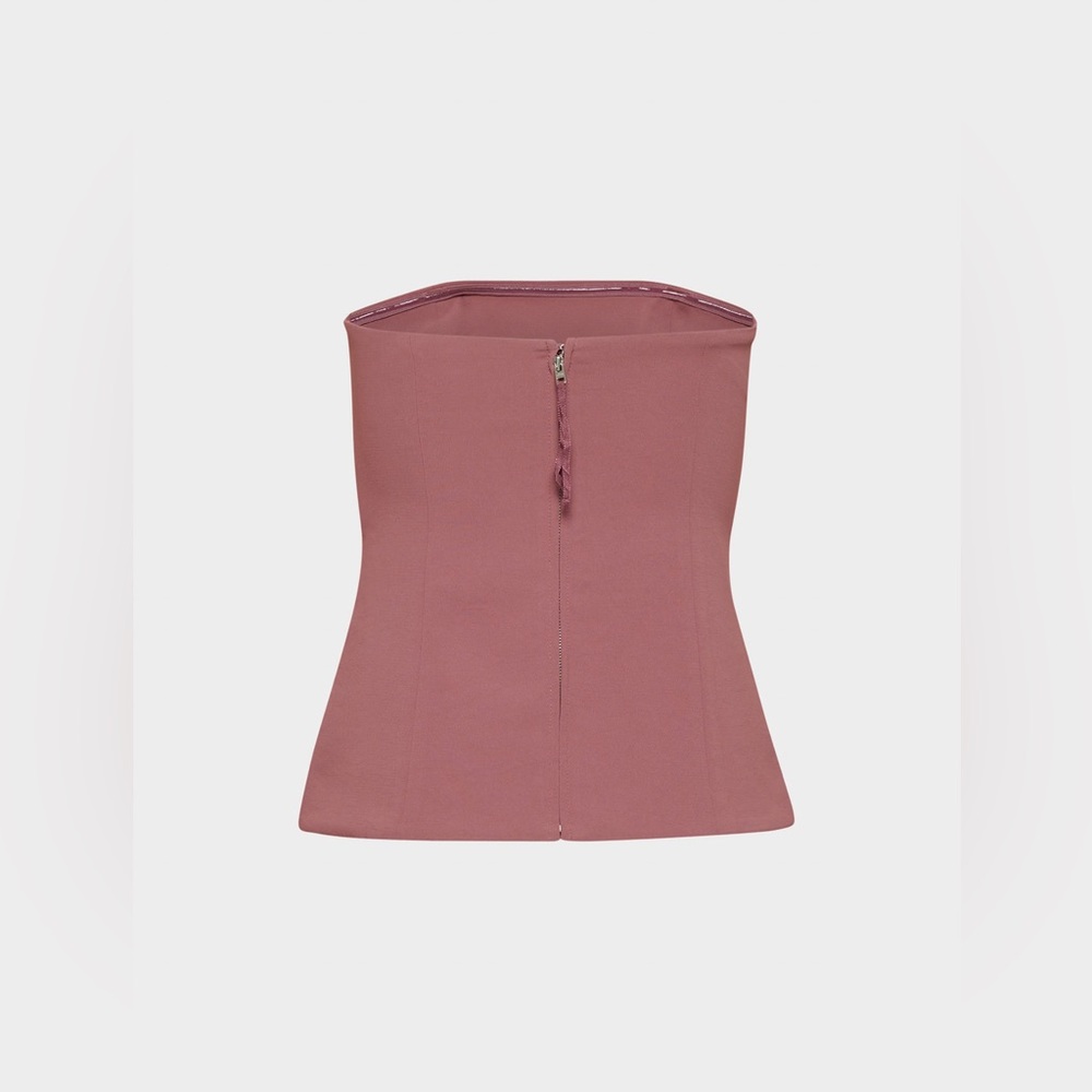 NWT Aritzia Wilfred Posh Tube Top Size 2 - Picture 6 of 10